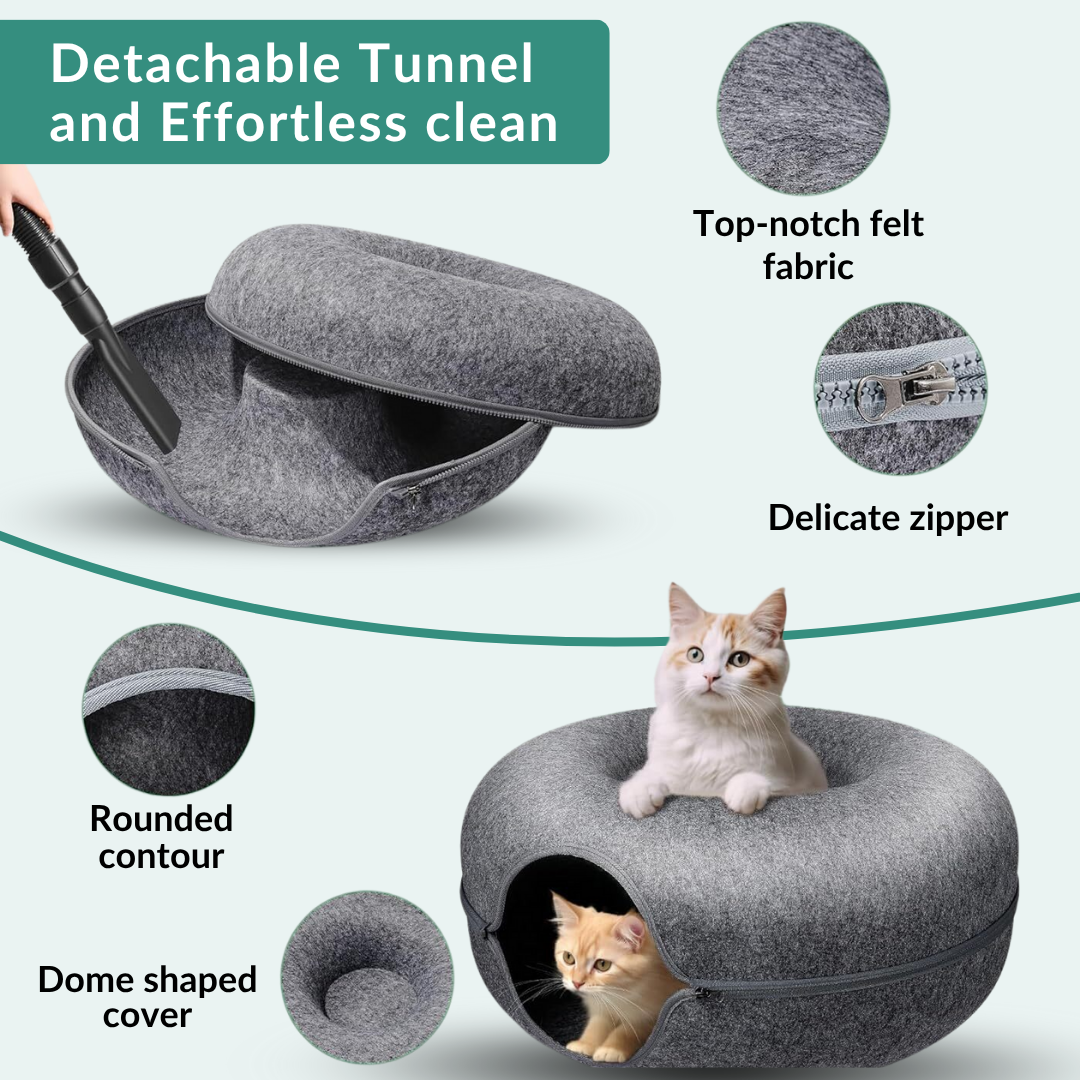 CatNap Donut Bed & Play Tunnel