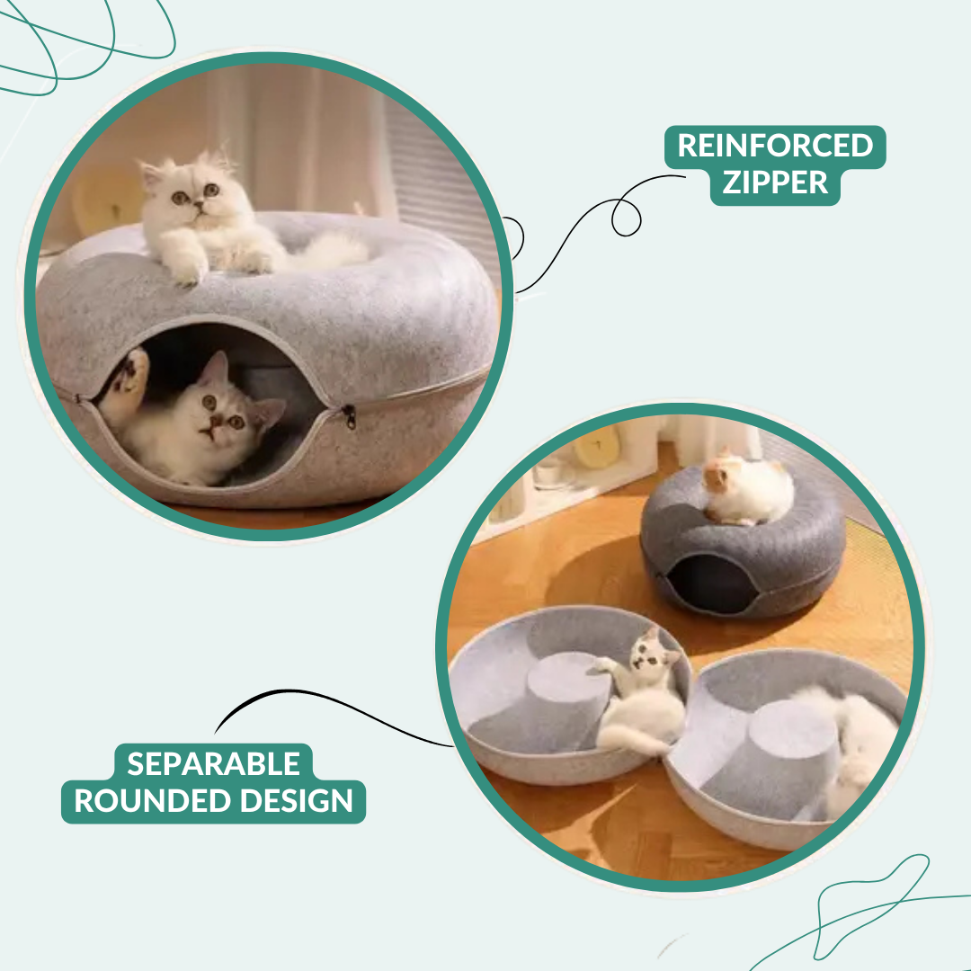 CatNap Donut Bed & Play Tunnel