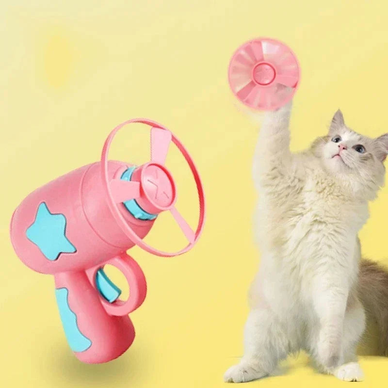 DiscLaunch - Interactive Cat Toy Set