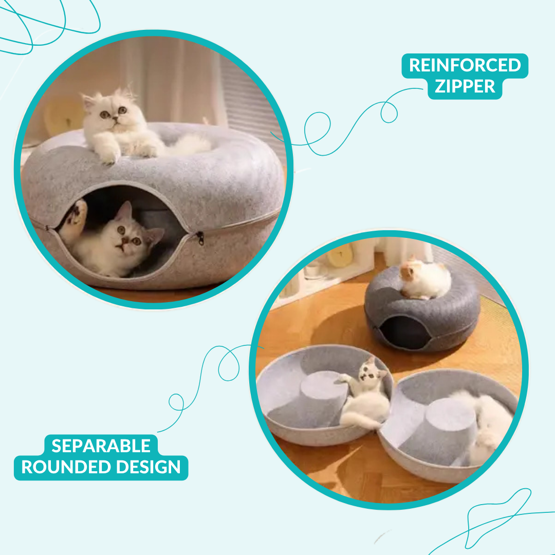 CatNap Donut Bed & Play Tunnel