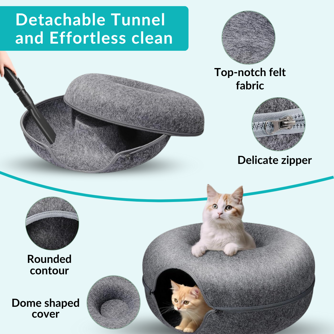 CatNap Donut Bed & Play Tunnel