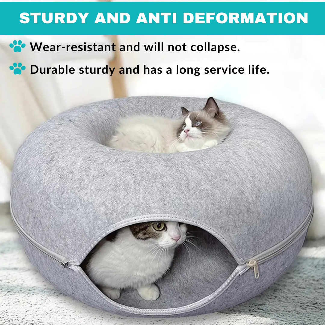 CatNap Donut Bed & Play Tunnel