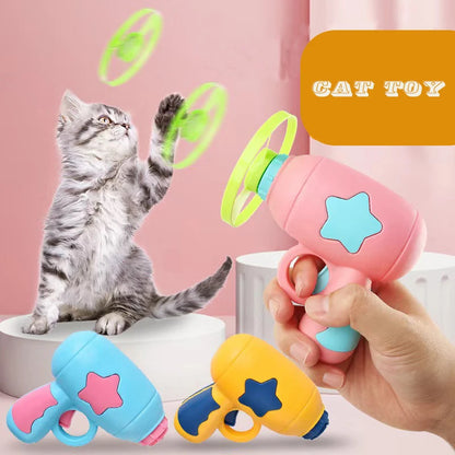 DiscLaunch - Interactive Cat Toy Set