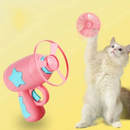 DiscLaunch - Interactive Cat Toy Set