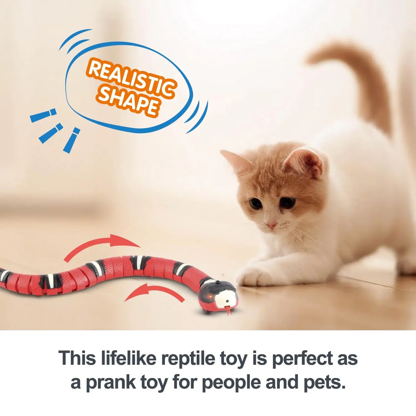 SnakePlay - Interactive Cat Teaser