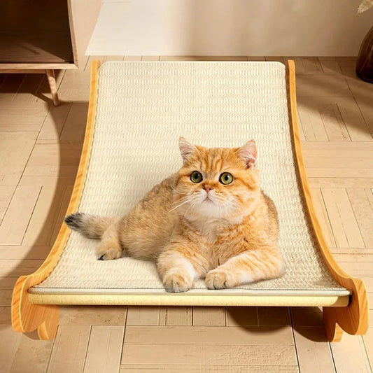 ScratchPad - Wooden Cat Scratcher & Bed