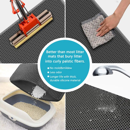 CleanPaw - Waterproof Cat Litter Mat