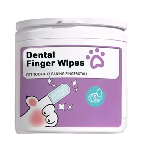 Pet Dental Finger Wipes (50-Pcs)
