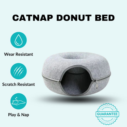 CatNap Donut Bed & Play Tunnel