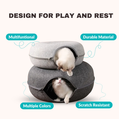 CatNap Donut Bed & Play Tunnel