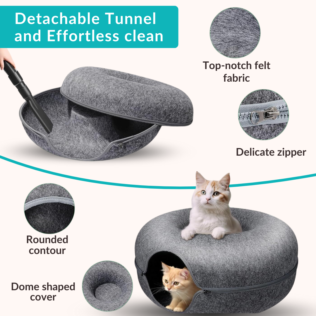 CatNap Donut Bed & Play Tunnel