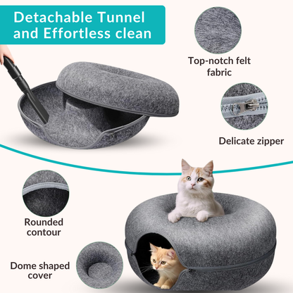 CatNap Donut Bed & Play Tunnel